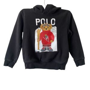 Polo Ralph Lauren Little Boys Polo Bear Fleece Hoodie